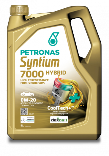 PETRONAS SYNTIUM 7000 HYBRID 0W-20, 5л