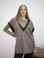 Жилет из итальянского твида