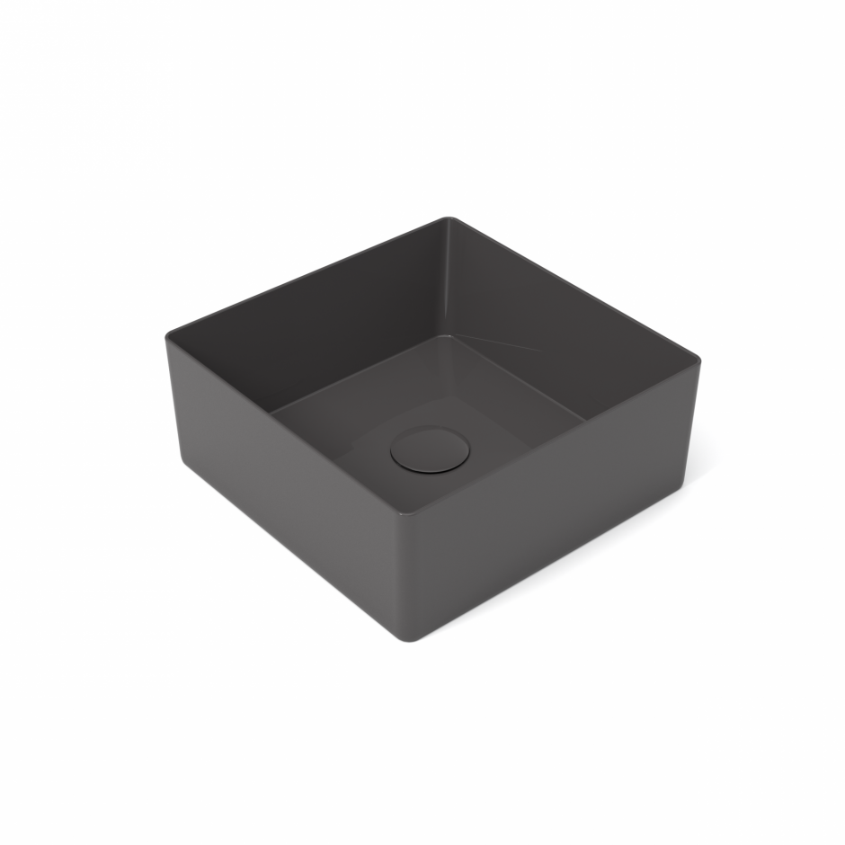 Раковина накладная Olympia Slice SLC42QU350 35x35x14 см ФОТО