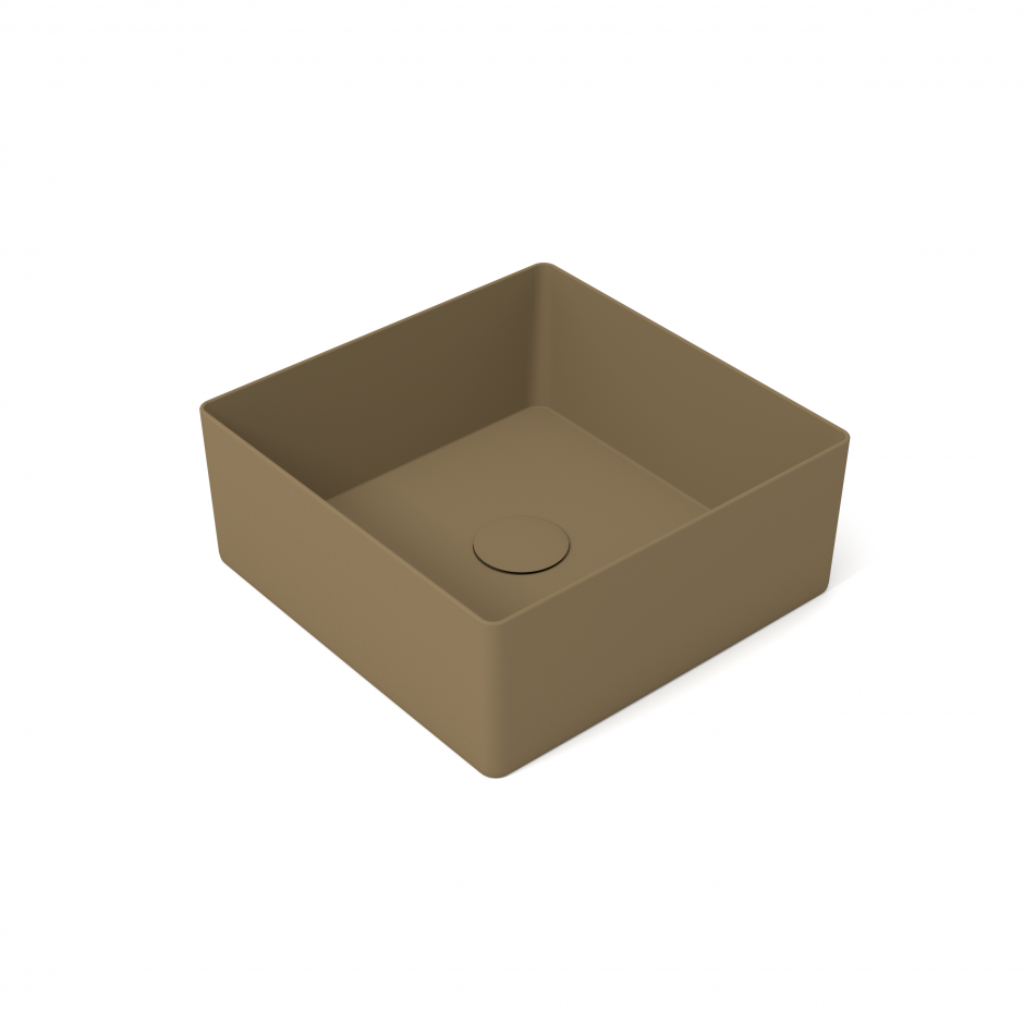 Раковина накладная Olympia Slice SLC42QU350 35x35x14 см ФОТО