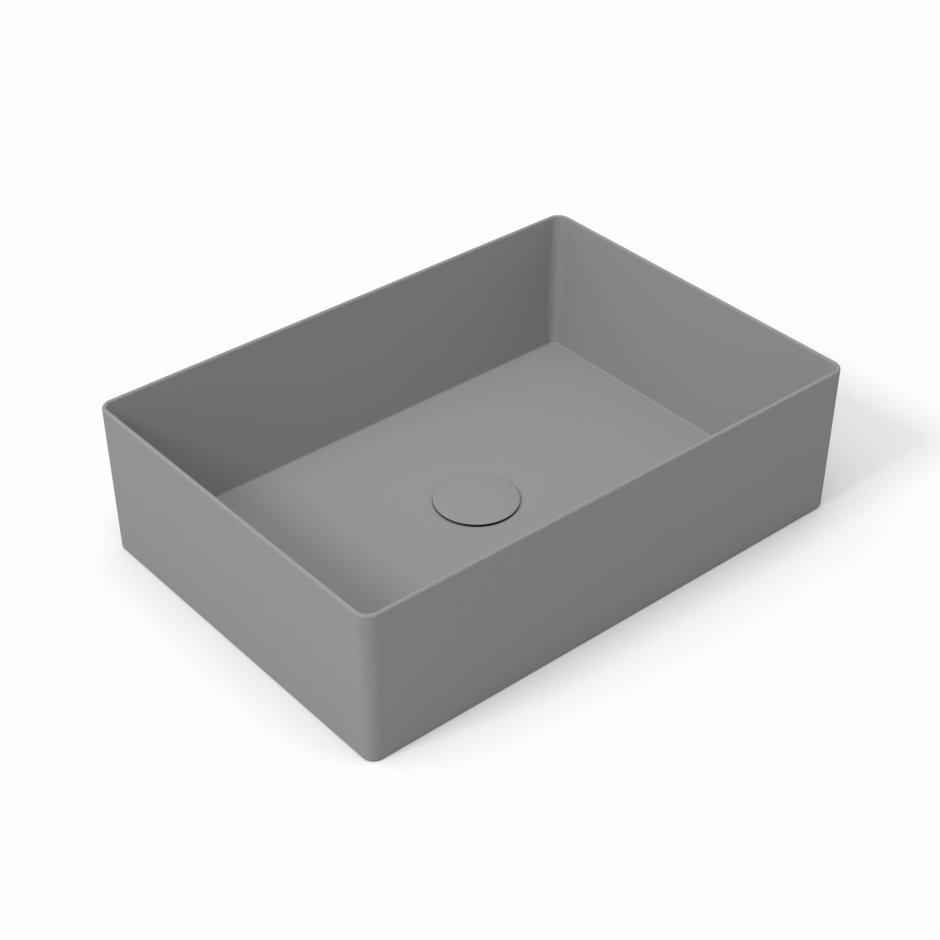 Изображение Раковина накладная Olympia Slice SLC42RE500 50x35x14 см