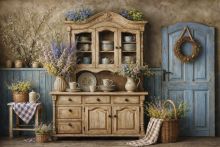 Фон стена "Summer wall №8"