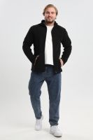 23 Кофта с молнией [черный]