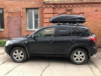 Автомобильный бокс на крышу, Bonus Black 425 литров, двусторонний, черный матовый