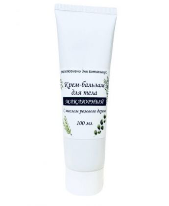 Натуральный обезболивающий крем с комплексом из маклюры и эфирным маслом розового дерева . 100 мл