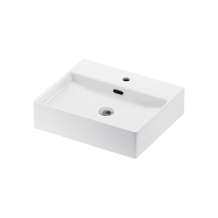 Умывальник накладной/подвесной, белый глянцевый, Bild, IDDIS, BILWS50i27