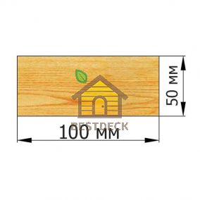 Доска 50*100 строганая сухая