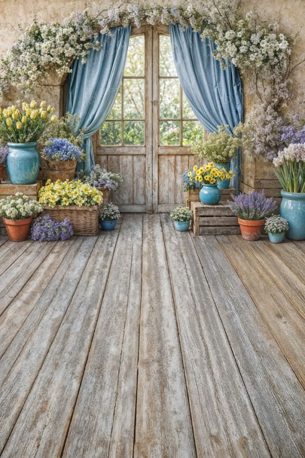 Фон стена "Summer wall №13"