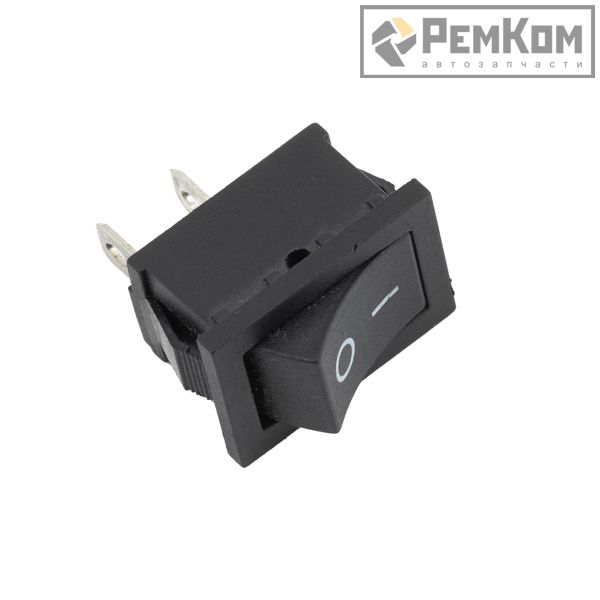 RK05067 * Переключатель черный KCD1-101 6A 250V