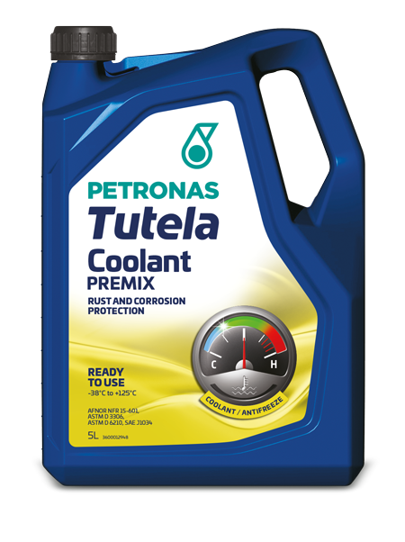 PETRONAS TUTELA COOLANT Premix, 5л