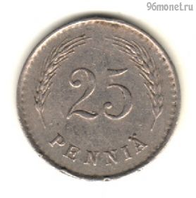 Финляндия 25 пенни 1937 S