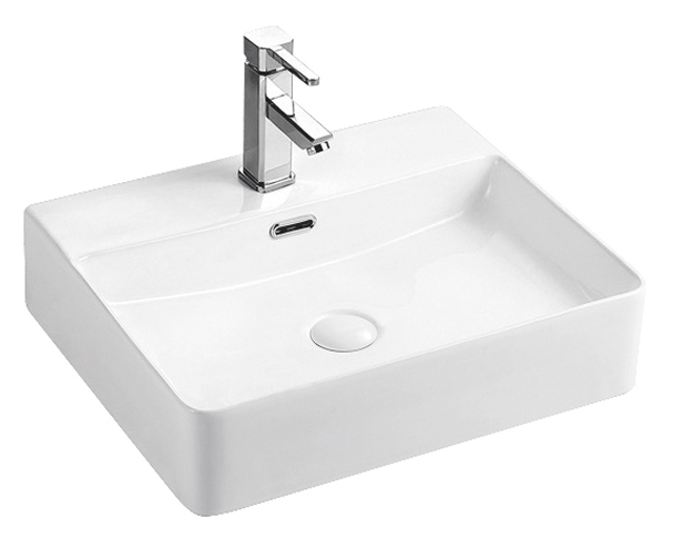 Раковина накладная Azario 515x425x135 прямоугольная, белый AZ-2173-S SP