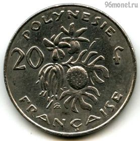 Фр. Полинезия 20 франков 2011