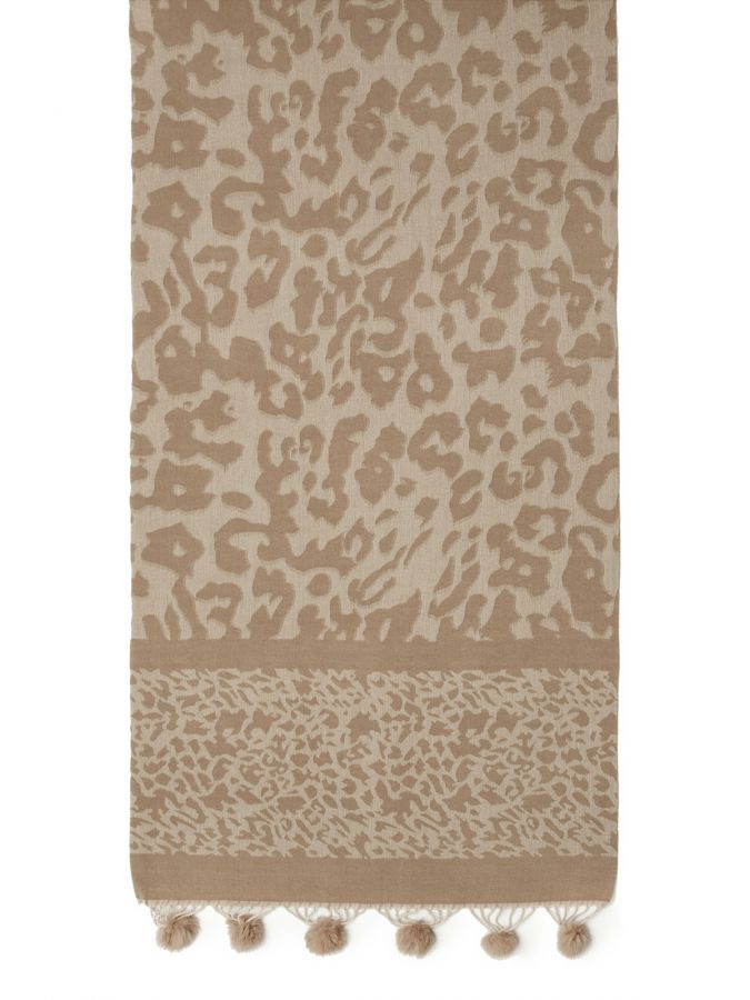 Палантин женский шерсть+хл+акр 65х180 LG72-289-03 LABBRA