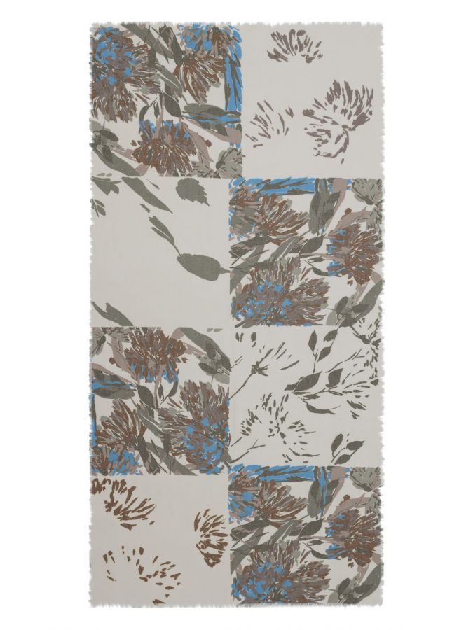 Палантин женский хл+шелк 90х180 LSI22-397-15 LABBRA