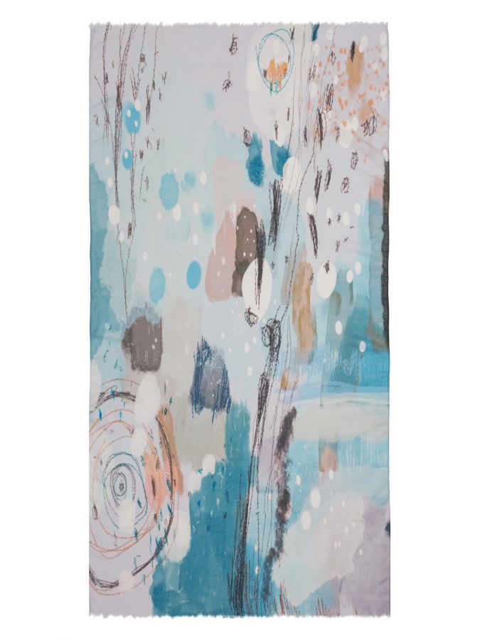 Палантин женский бамб 90х180 LG68-458-26 LABBRA