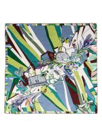 Платок женский шелк 86х86 SS03-8351-13 ELEGANZZA