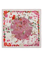 Платок женский шелк 90х90 B03-8426-05 ELEGANZZA