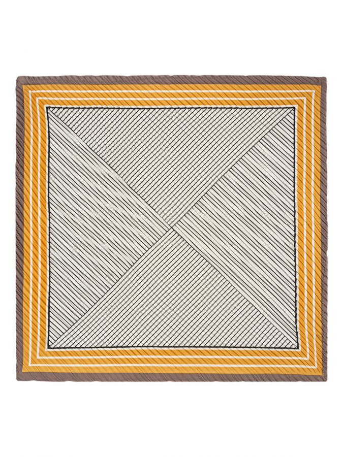 Платок женский виск+шелк 70х70 LSZ34-407-17 LABBRA