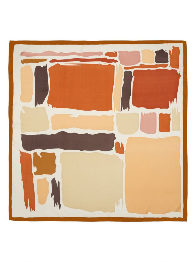 Платок женский виск+шелк 90х90 LG34-428-27 LABBRA