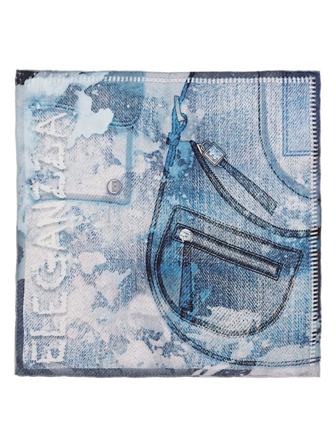 Платок женский шелк 53х53 SS03-8470-11 ELEGANZZA