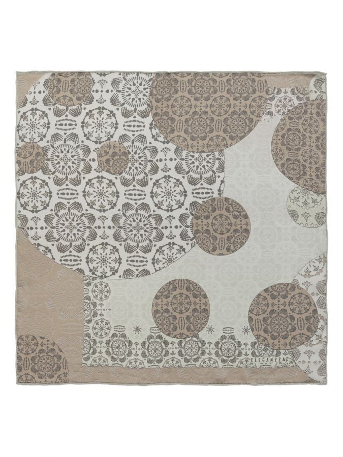 Платок женский шелк 53х53 SS03-8477-22 ELEGANZZA