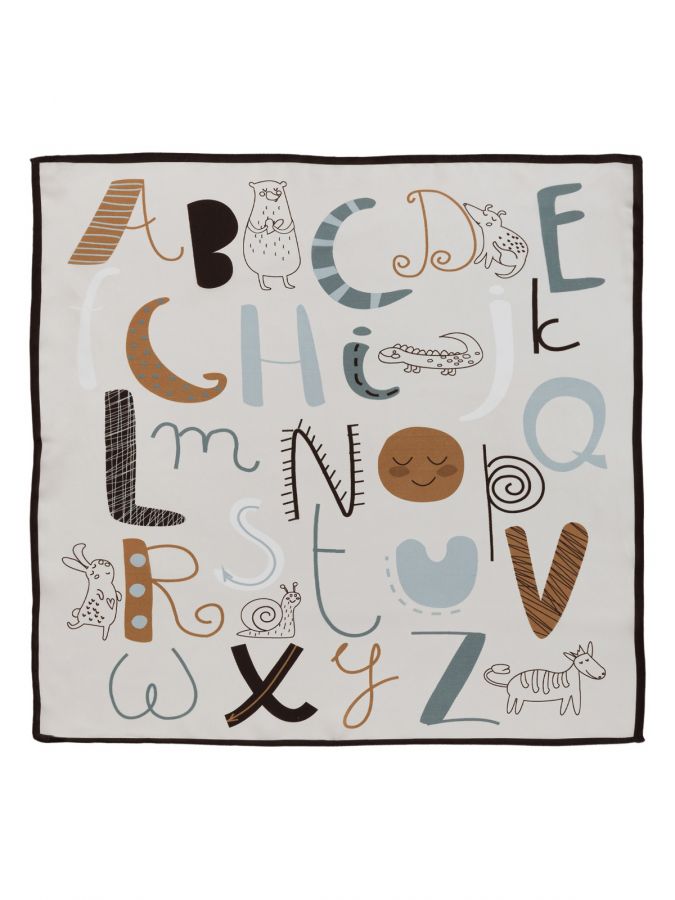 Платок женский шелк 53х53 SS03-8478-03 ELEGANZZA