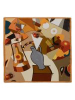 Платок женский шелк 53х53 SS03-8480-18 ELEGANZZA