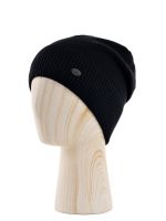 Шапка мужская шерсть+каш+виск LB-A53102 black LABBRA