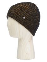 Шапка мужская каш+шерсть+виск LB-N88124 black/yellow LABBRA