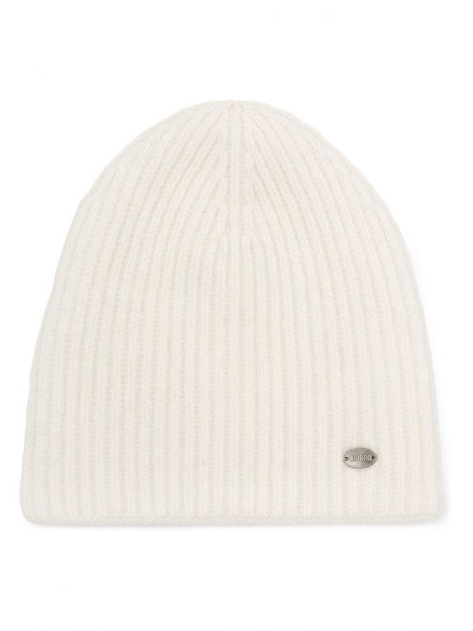 Шапка женская пух енот+шерсть+виск LB-N88069 cream LABBRA