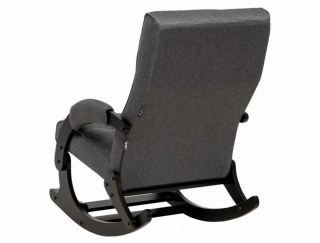 Кресло-качалка Leset Хилл с подножкой Венге ткань Malmo 95, вид 4