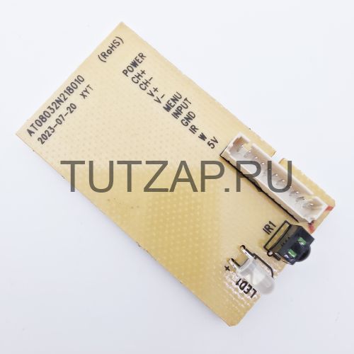 ИК-приемник с кнопками управления AT08032N218010 для телевизора Scool SL-LED32S78T2