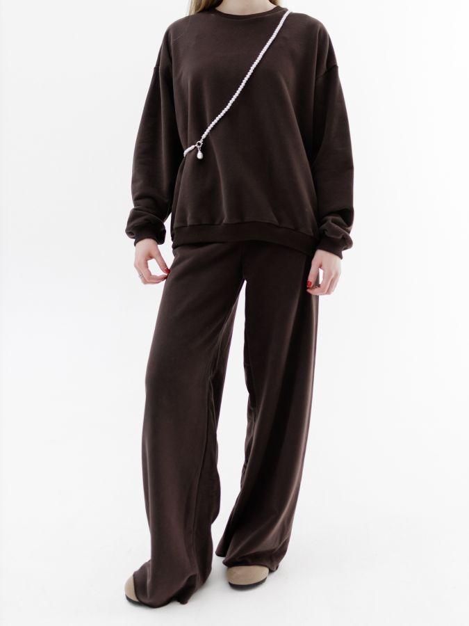 Свитшот базовый шоколад