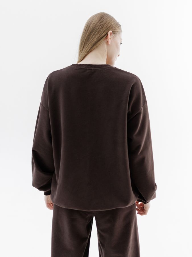 Свитшот базовый шоколад