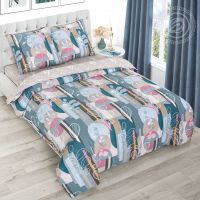 «Ирвинг» (DE LUXE с простынью на резинке) постельное белье Поплин Евро