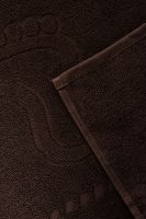 Комплект полотенец для ног махровое Софатекс 50 * 70 коврик ножки 2шт [молочный шоколад]