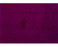 Полотенце махровое Ножки [бордо]