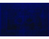 Полотенце махровое Ручки [темно-синий]