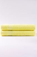 Набор банных полотенец Ночь Нежна Sevil 2 шт. [солнечный]