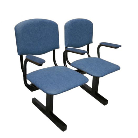 Многоместная мягкая секция №2, 2-х местная (Синяя)