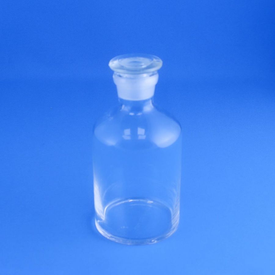 Склянка (штанглас) Labdevices, 500 мл, светлое стекло, с притёртой пробкой, узкое горло