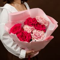Французские роза от 5 шт (микс)