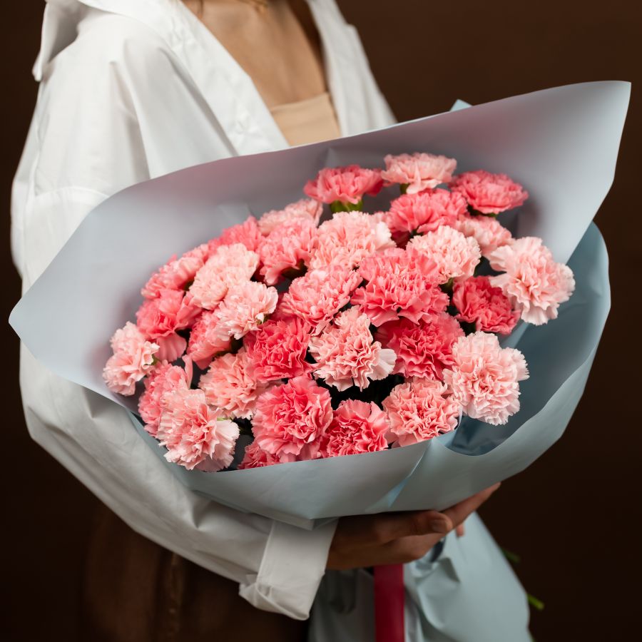 Диантусы розовые 35 шт