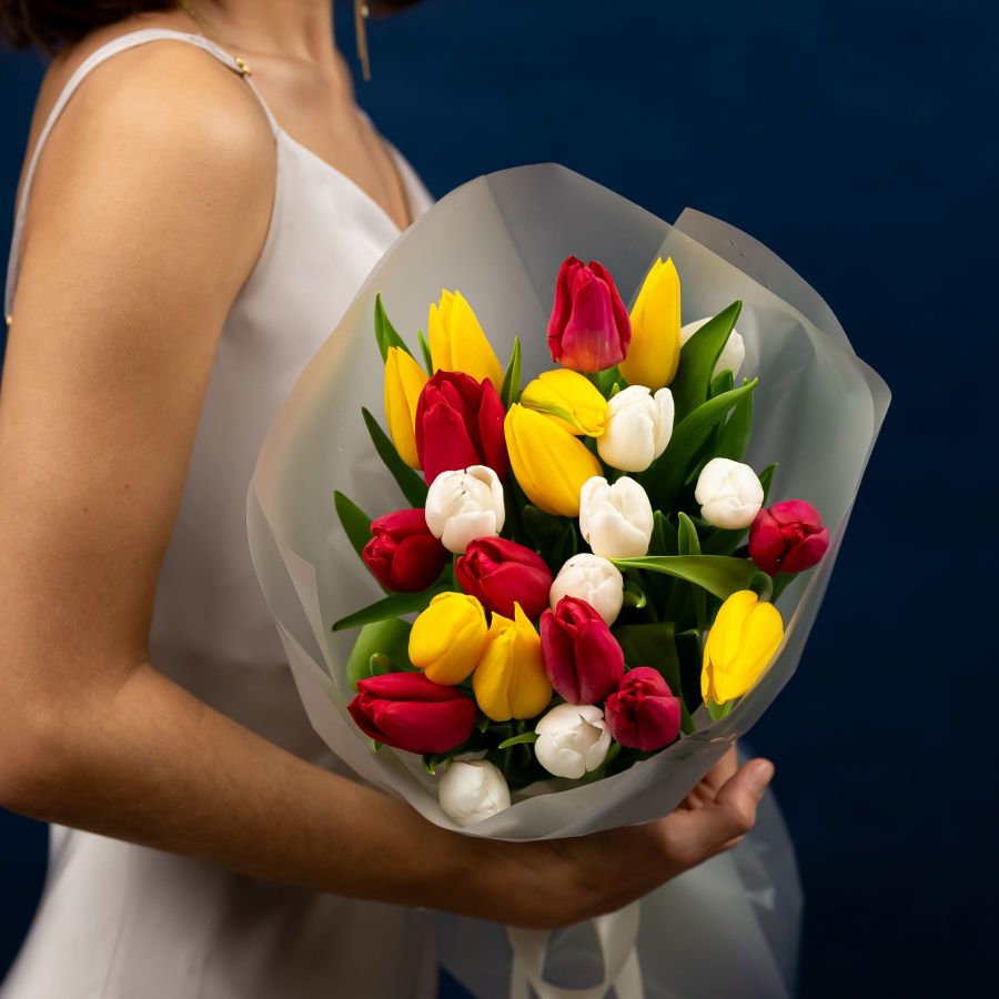 Тюльпаны микс 25 шт