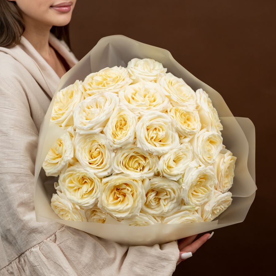 Пионовидная роза 25 шт