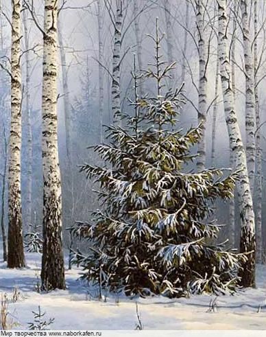 Набор для вышивания "В лесу родилась ёлочка"