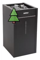 HARVIA Электрическая печь Virta HL110400S HL110S black, с парогенератором, 10.8 кВт (без пульта управления в комплекте)