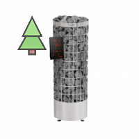 HARVIA Электрическая печь Cilindro PC110XE, нержавеющая сталь (с выносным пультом в комплекте), артикул HPC1104XE