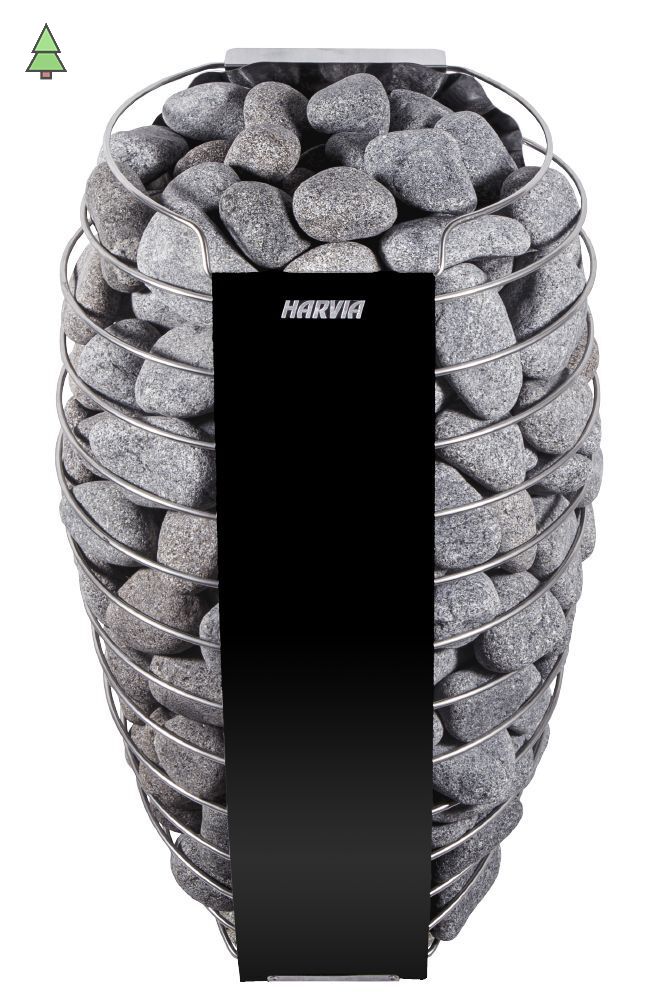 HARVIA Электрическая печь Spirit SP90E Black без пульта, 9 кВт, артикул HSPE904M